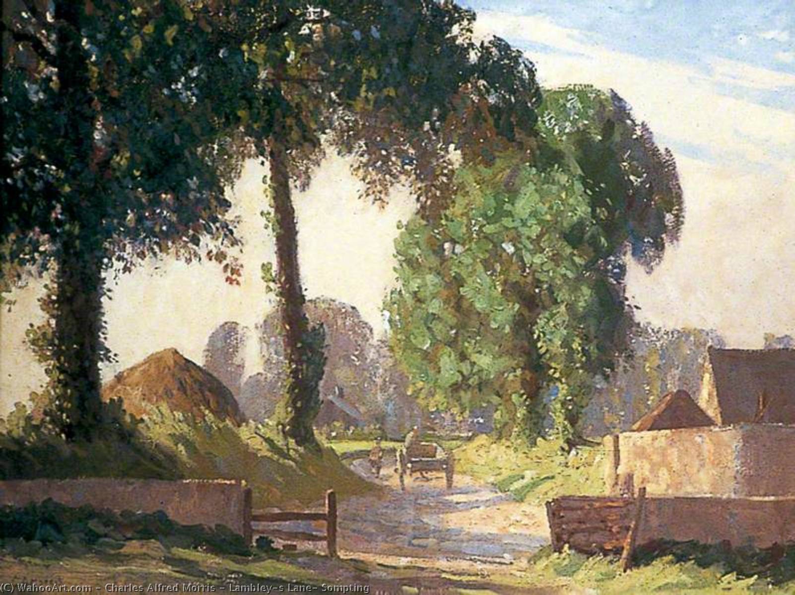 Lambley's Lane, Sompting — Charles Alfred Morris