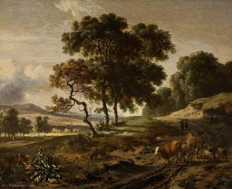Landscape With Cattle — ヤン・ヤンスス・ワインツ