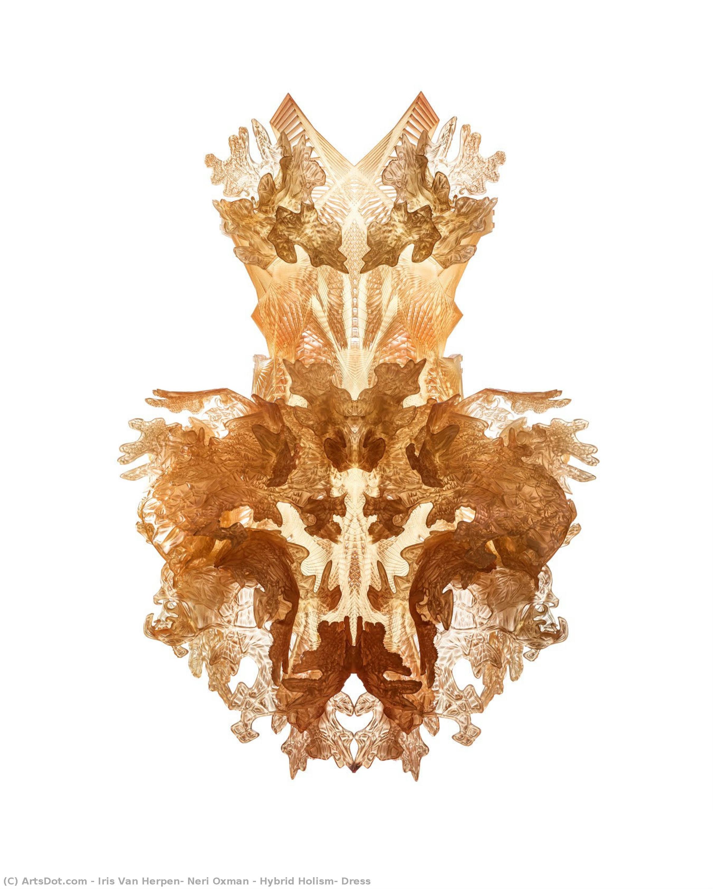 Holismo Híbrido, Vestido — Iris Van Herpen, Neri Oxman