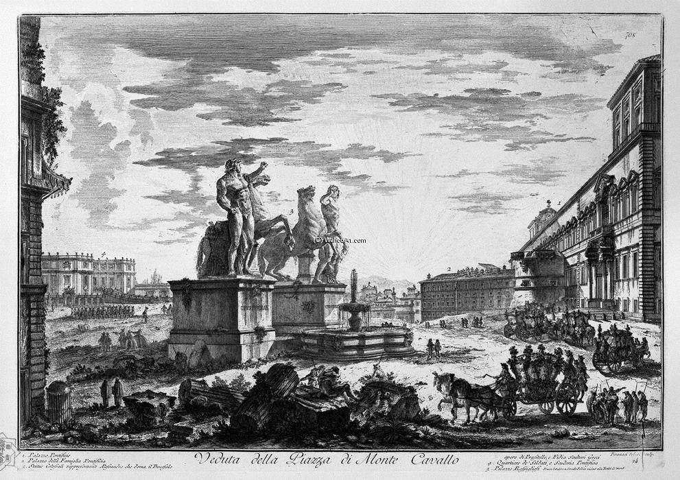 View Of The Spanish Steps — Giovanni Battista Piranesi
