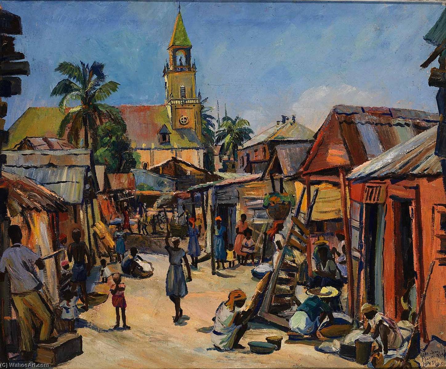 Eglise Saint Joseph — Lois Mailou Jones