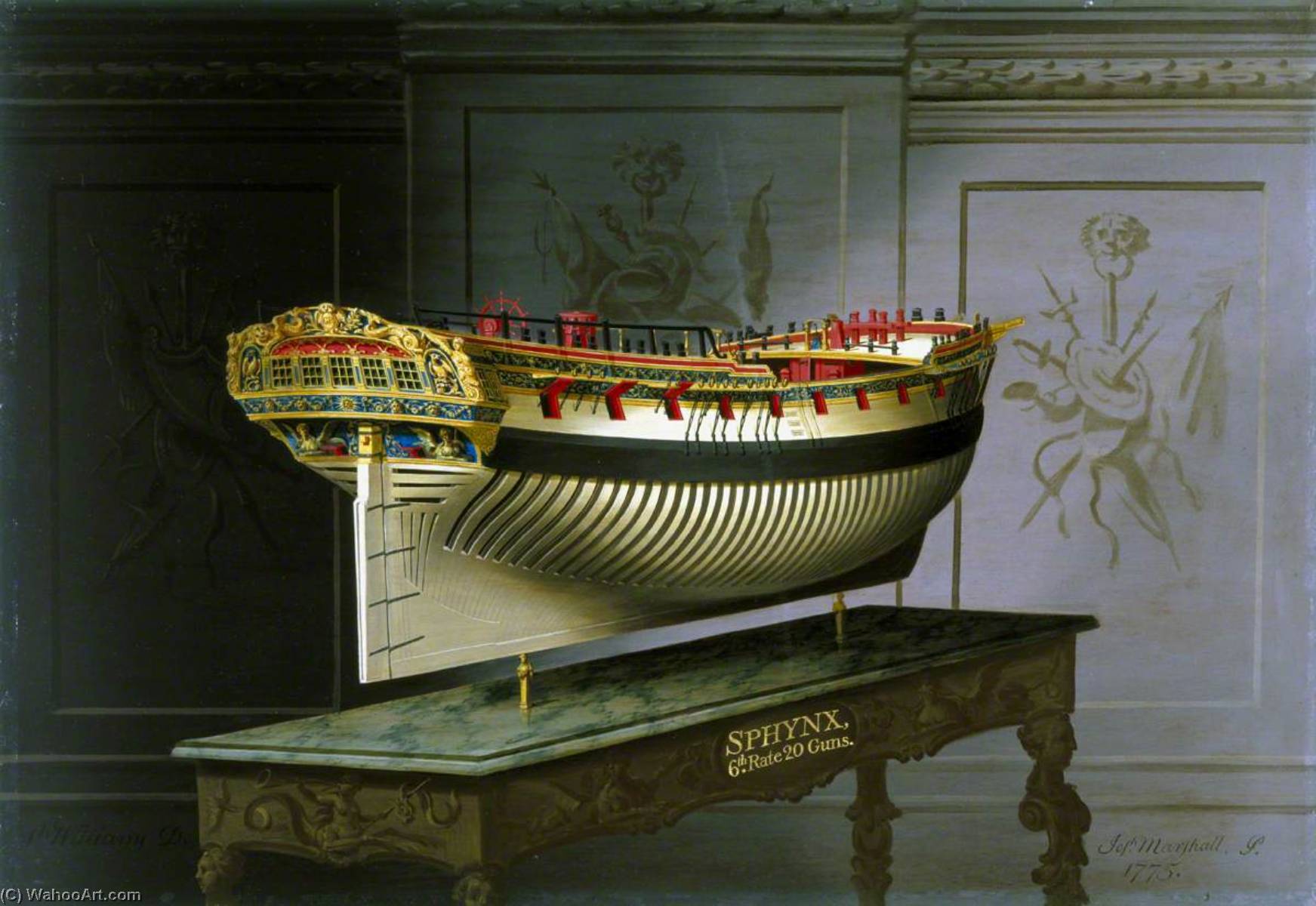 Hms 'sphinx' — Joseph Marshall