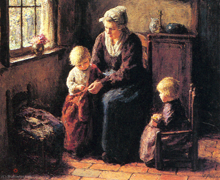 The Sewing Lesson — Bernard Pothast