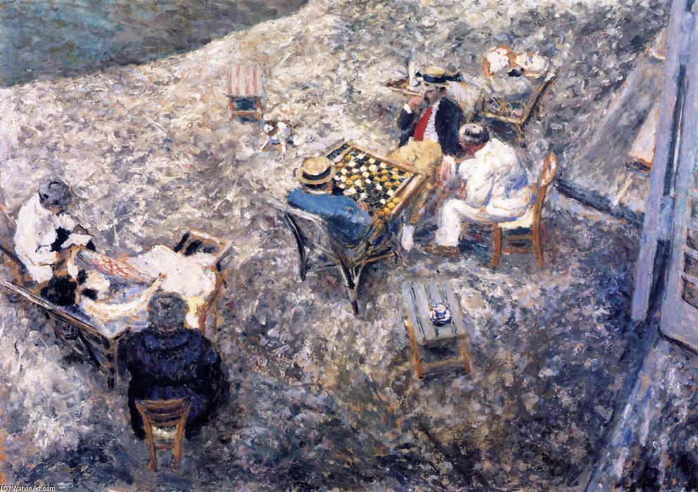 A Game Of Draughts — Jean-édouard Vuillard