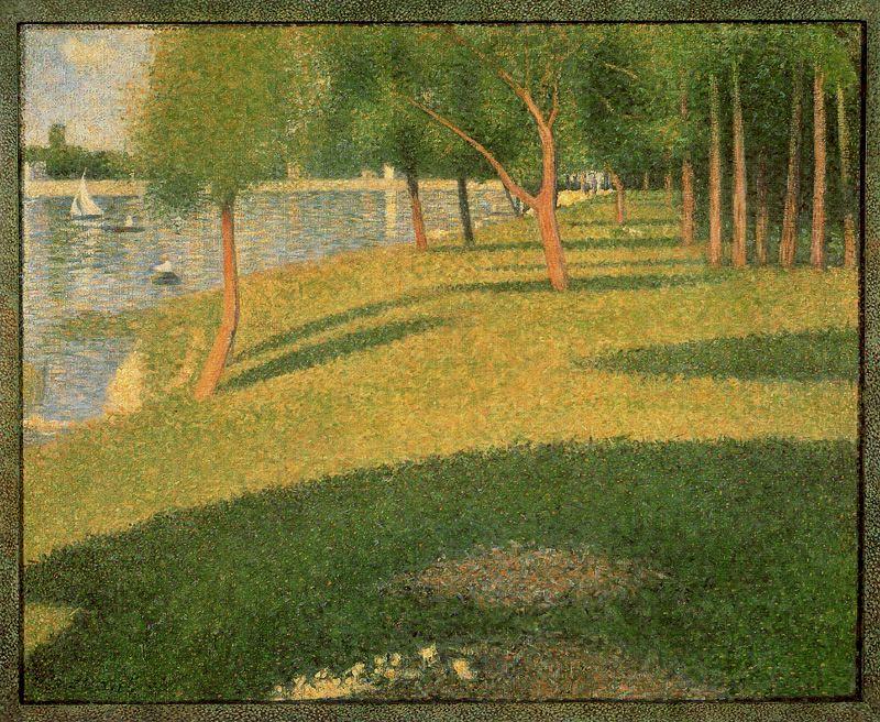 Die Insel La Grande Jatte — Georges Pierre Seurat