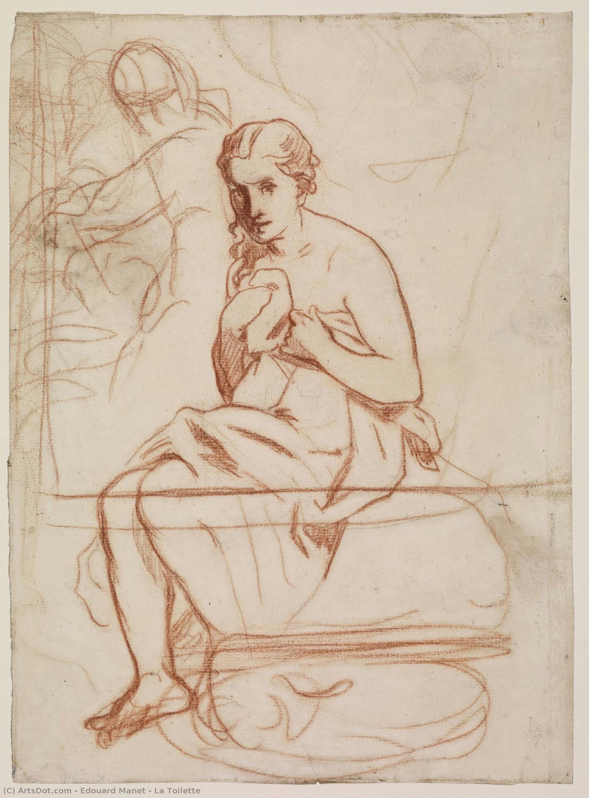 La Toilette — Édouard Manet