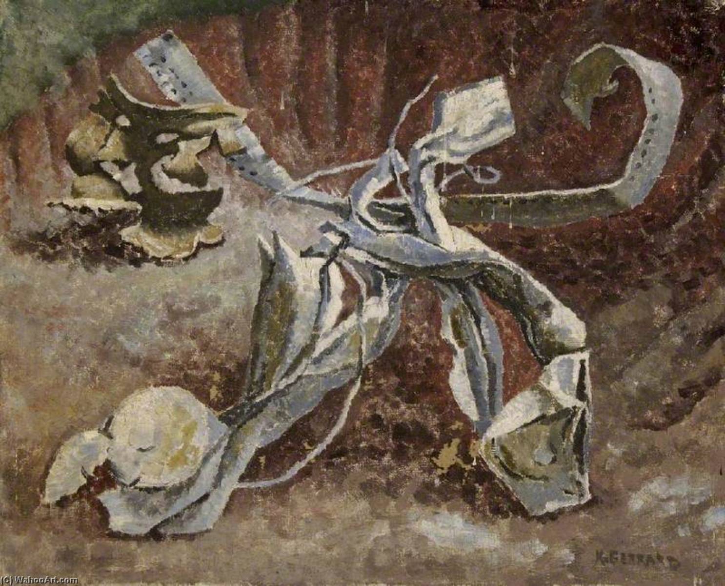 Twisted Metal In Crater — Kaff Gerrard