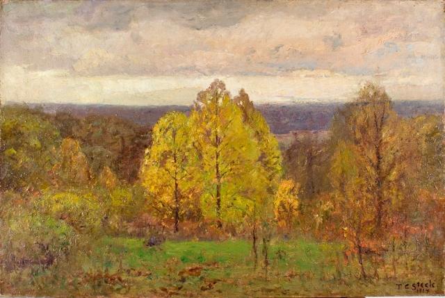 The Breaking Sky (autumn, North Slope) — Theodore Clement Steele