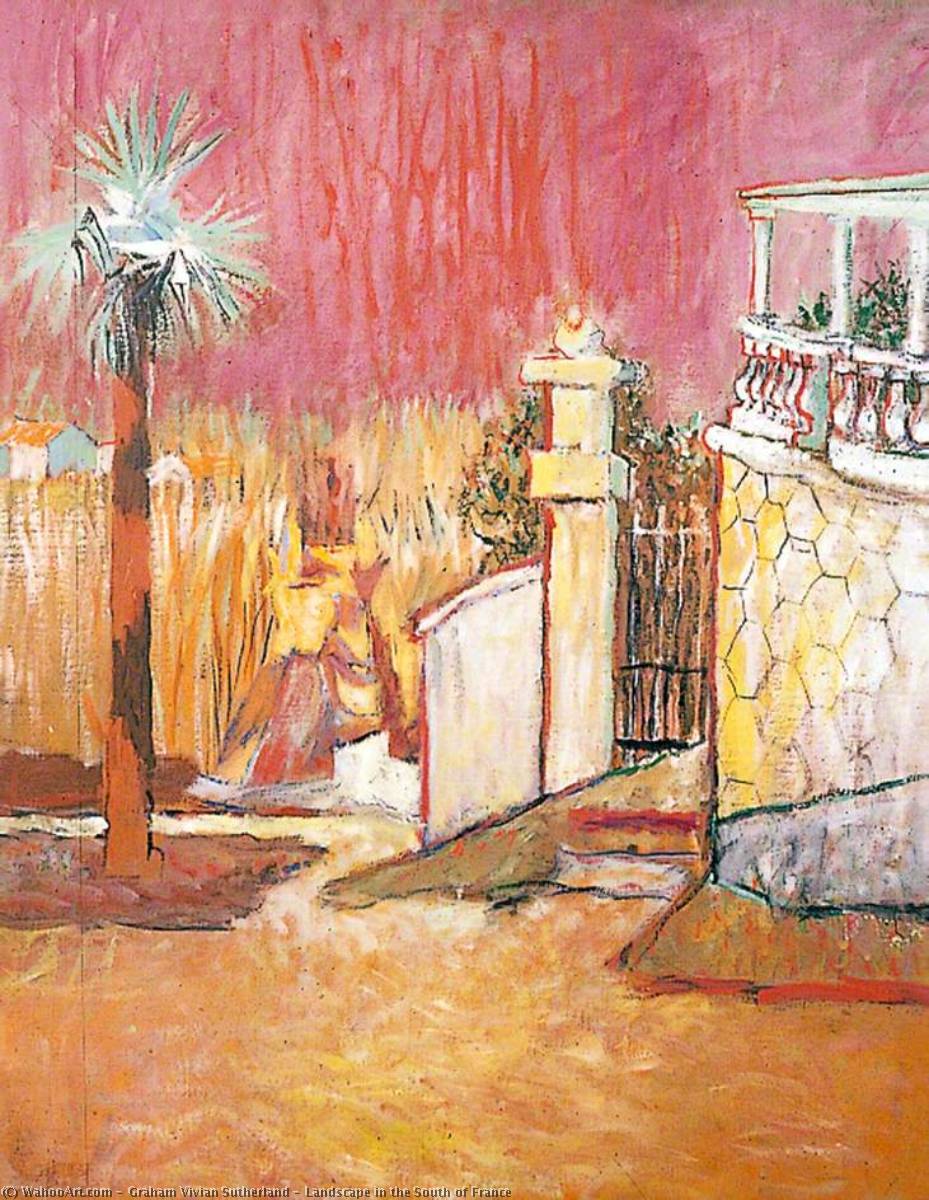 Landscape In The South Of France — Graham Vivian Sutherland