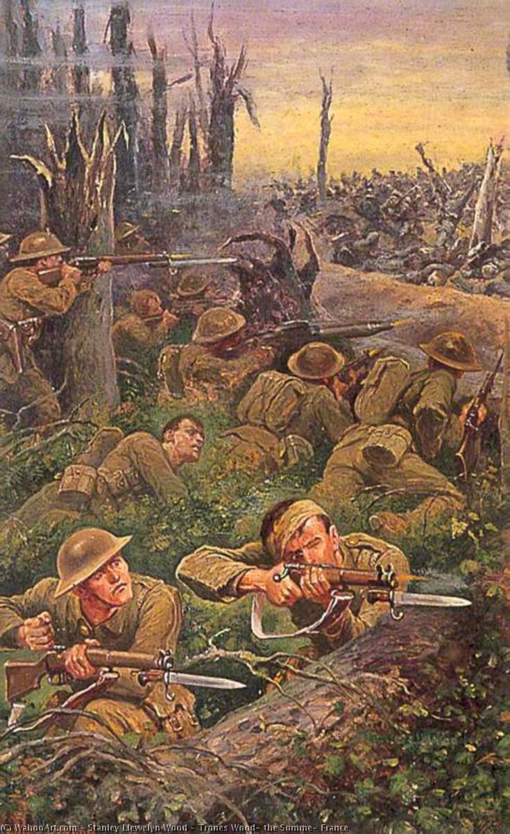 Trones Wood, The Somme, France — Stanley Llewelyn Wood
