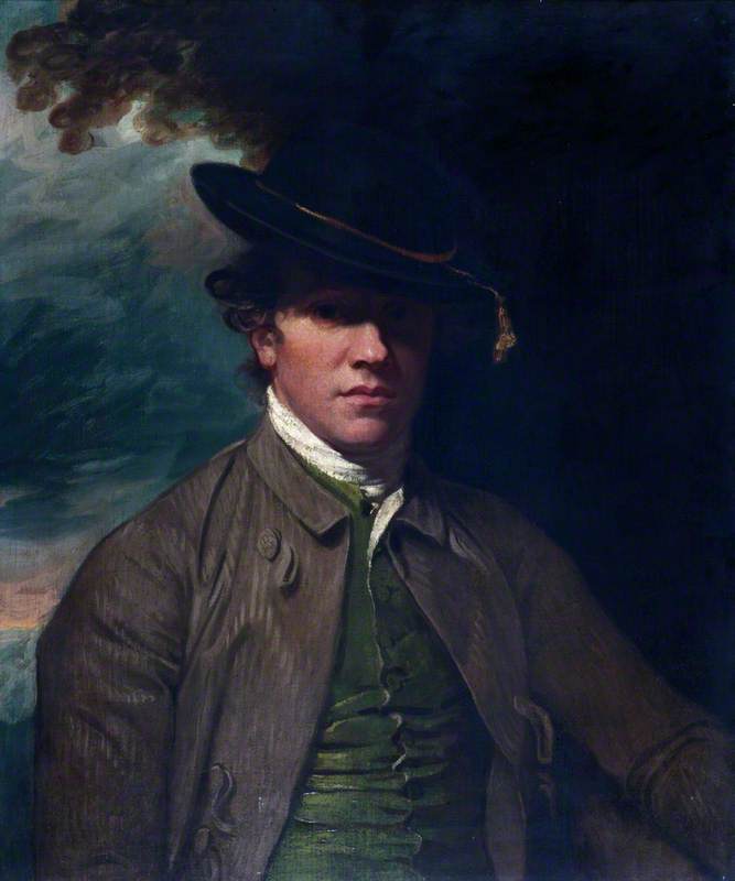 Portrait Of A Young Man Of The Maynard Family — George Romney