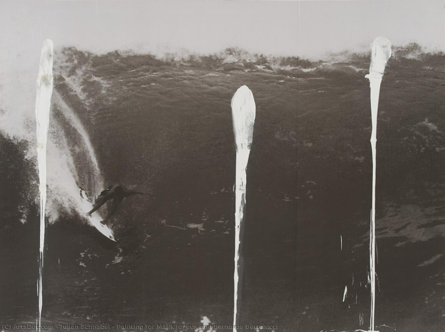 Painting For Malik Joyeux And Bernardo Bertolucci — Julian Schnabel
