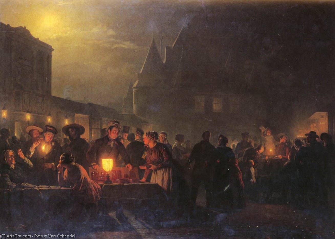 The Night Fair — Petrus Van Schendel
