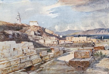 The Great Temple Of The Mysteries, Eleusis — John Fulleylove