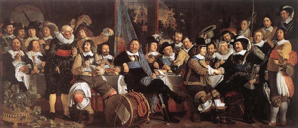 Celebration Of The Peace Of Munster — Bartholomeus Van Der Helst
