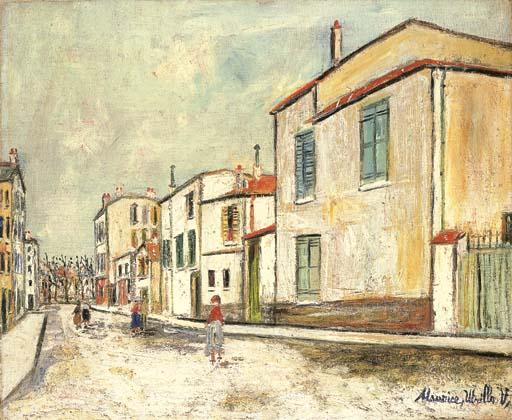 Rue De Banlieue — Maurice Utrillo