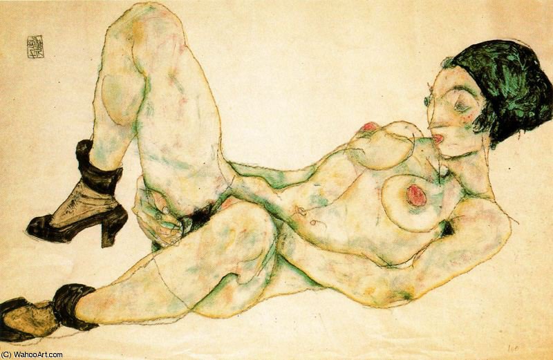 Untitled (6830) — Шиле