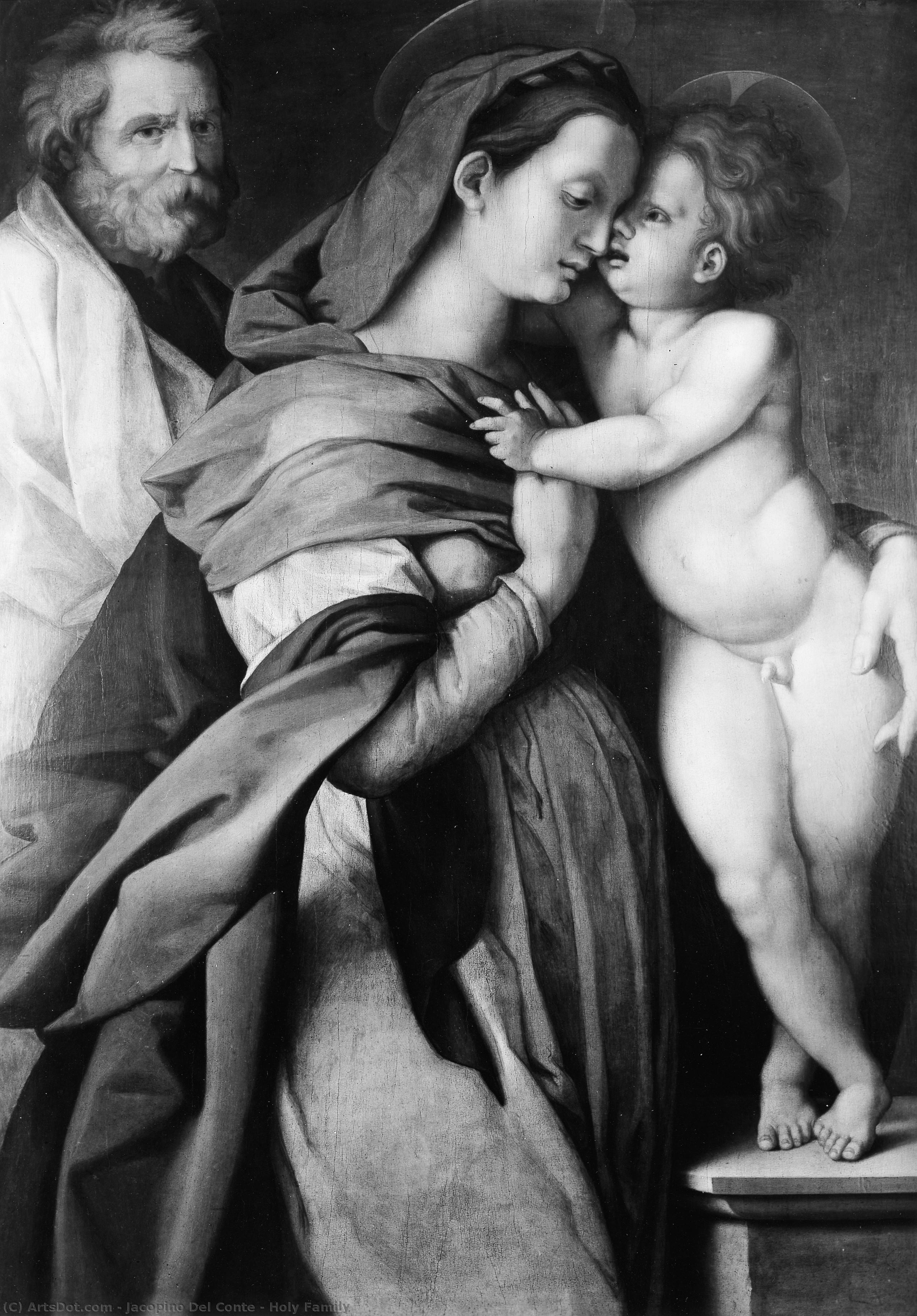 Holy Family — Jacopino Del Conte