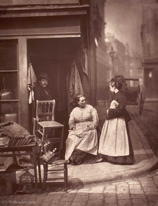 Old Furniture From The Album Street Life In London — John Thomson