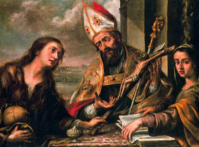 Santa María Magdalena, San Lázaro Y Santa Marta — Juan De Valdés Leal