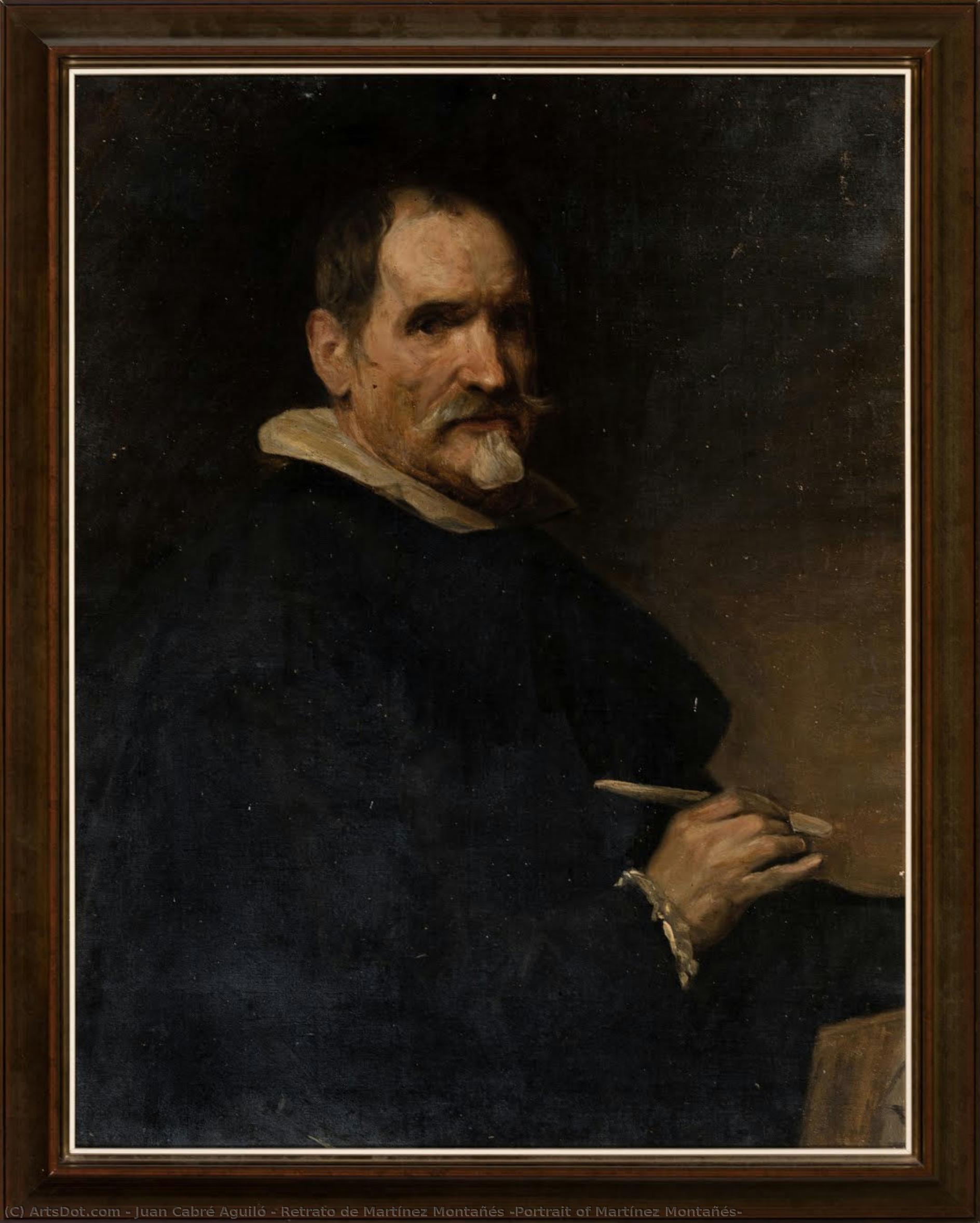 Retrato De Martínez Montañés (portrait Of Martínez Montañés) — Juan Cabré Aguiló