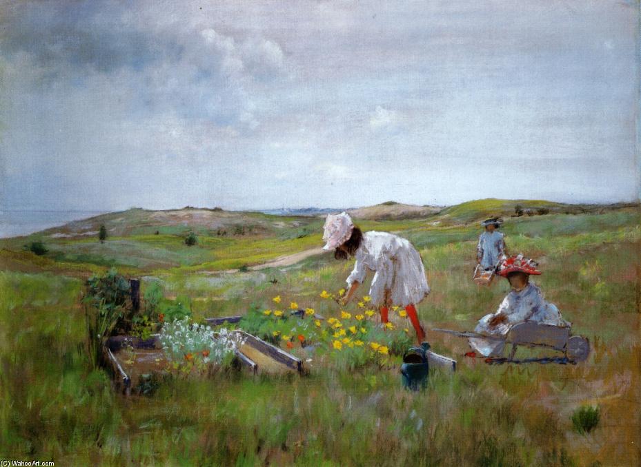 The Little Garden — William Merritt Chase