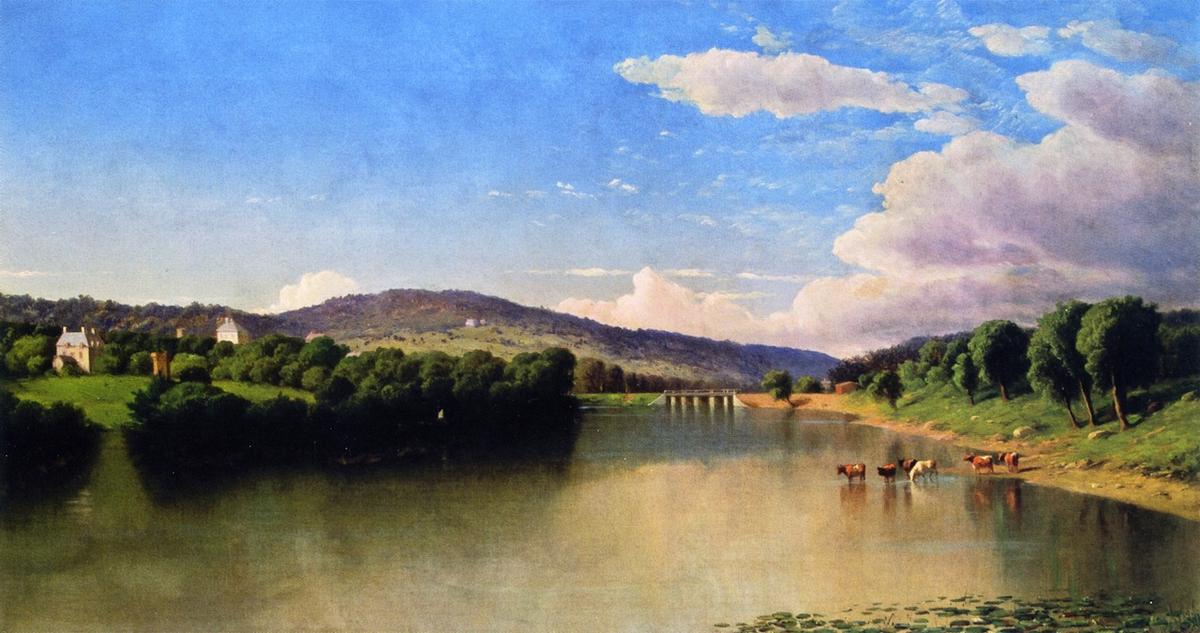River Landscape — John Williamson