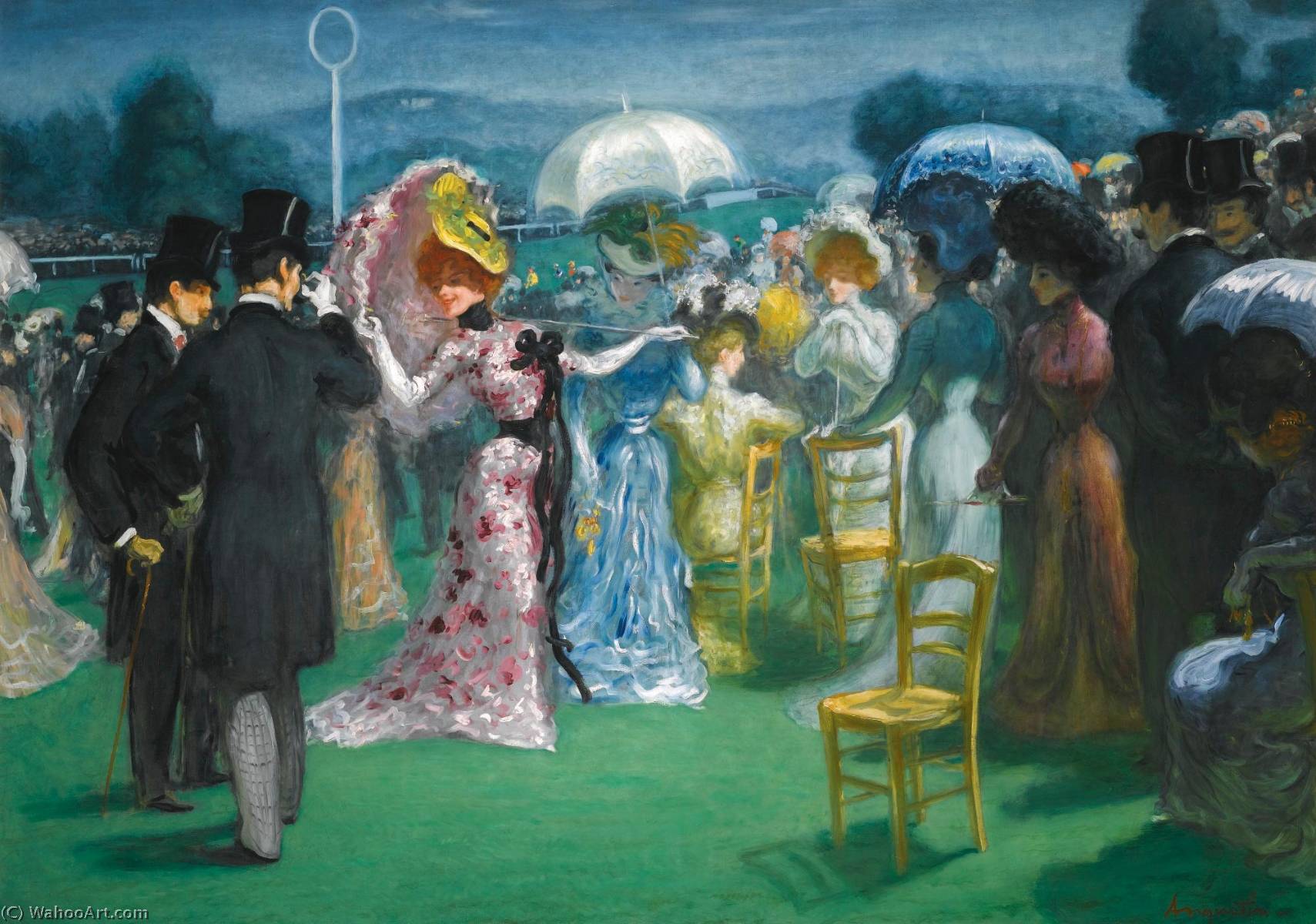 Aux Courses — Louis Anquetin