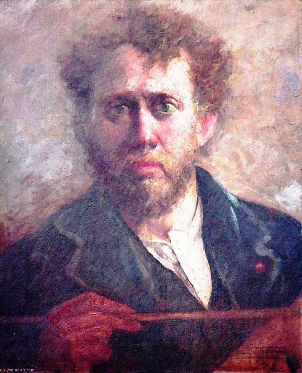 A Friend (also Known As Portrait Of The Painter Numa Camille Ayrinhac) — Antonio Parreiras