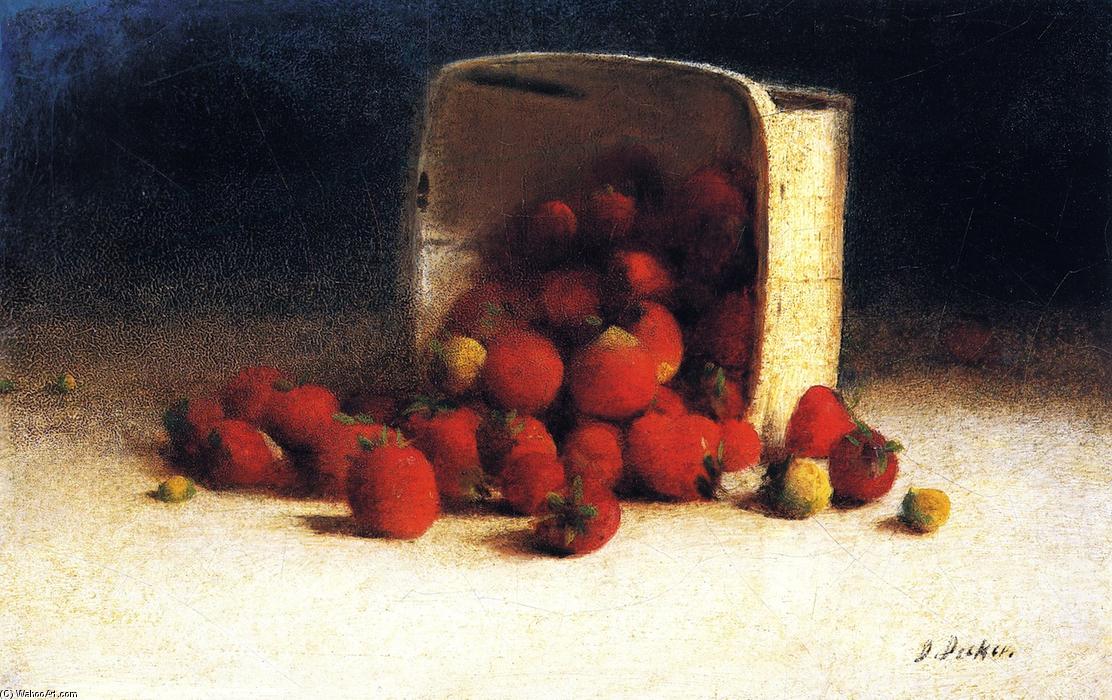 Strawberries Spilling Out Of An Overturned Box — Joseph Decker