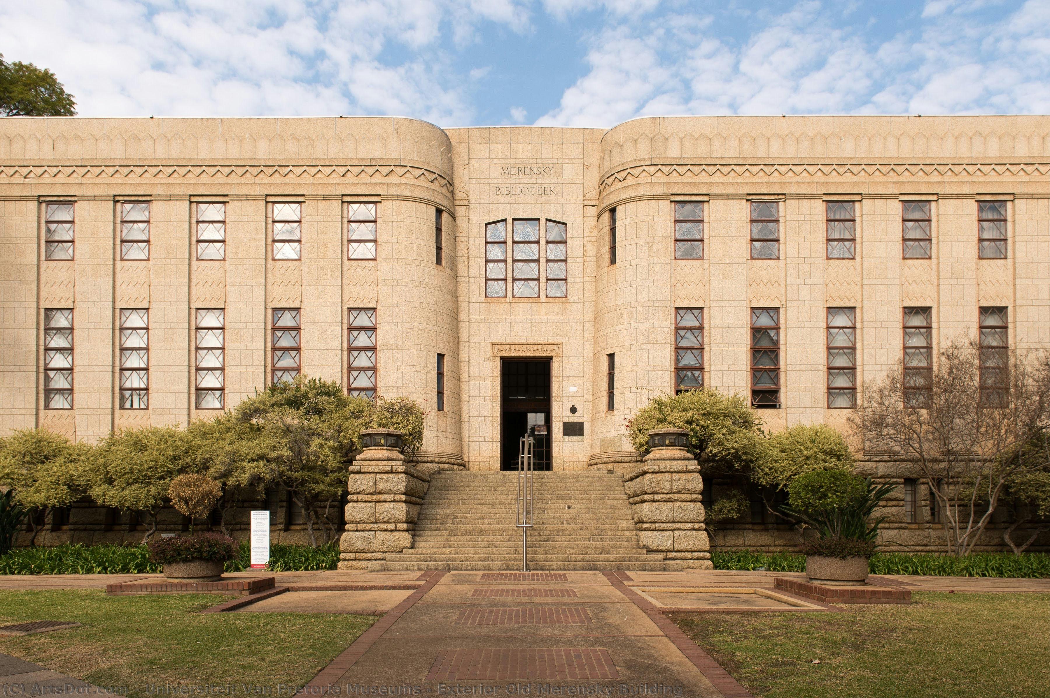 Exterior Old Merensky Building — Universiteit Van Pretoria Museums