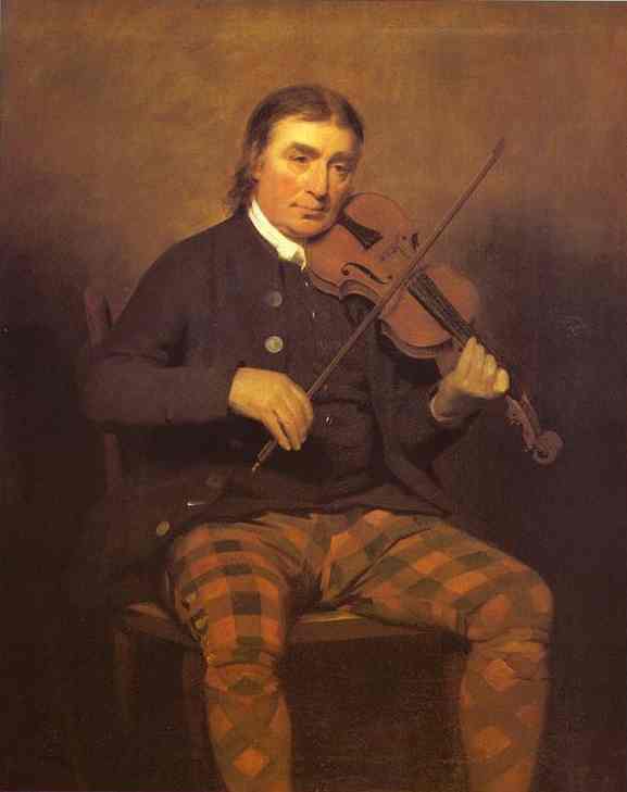 Portrait Of Neil Gow — Henry Raeburn