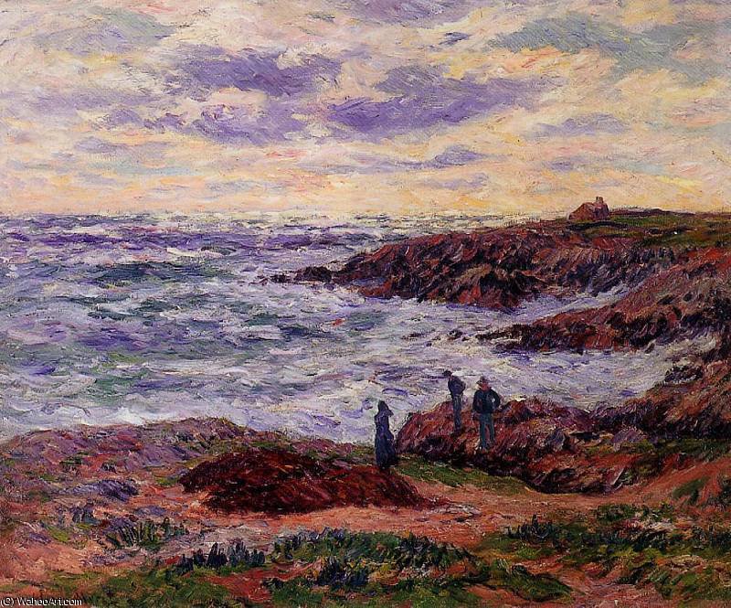 The Coast At Doelan — Henri Moret