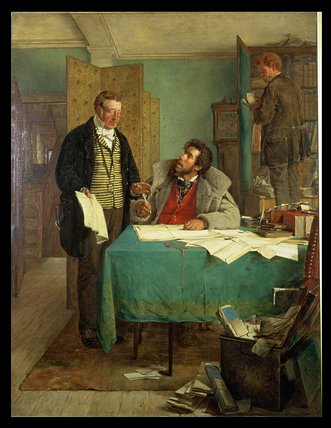 Signing The New Lease — Erskine Nicol