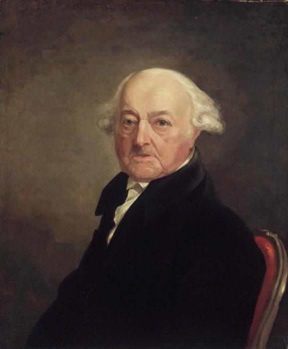 Portrait Of John Adams — Samuel Finley Breese Morse