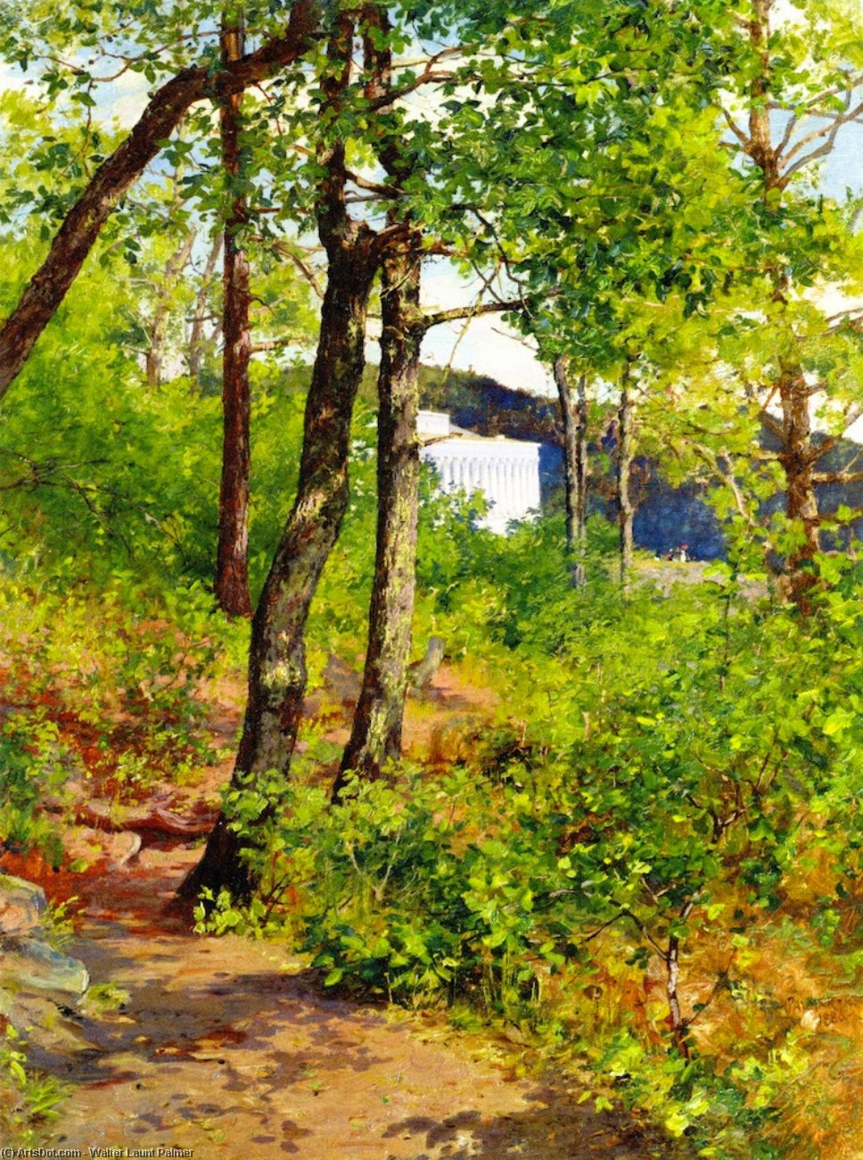 View Of The Catskill Mountain House — Walter Launt Palmer