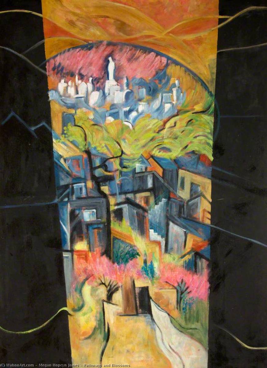 Pathways And Blossoms — Megan Hopcyn Jones