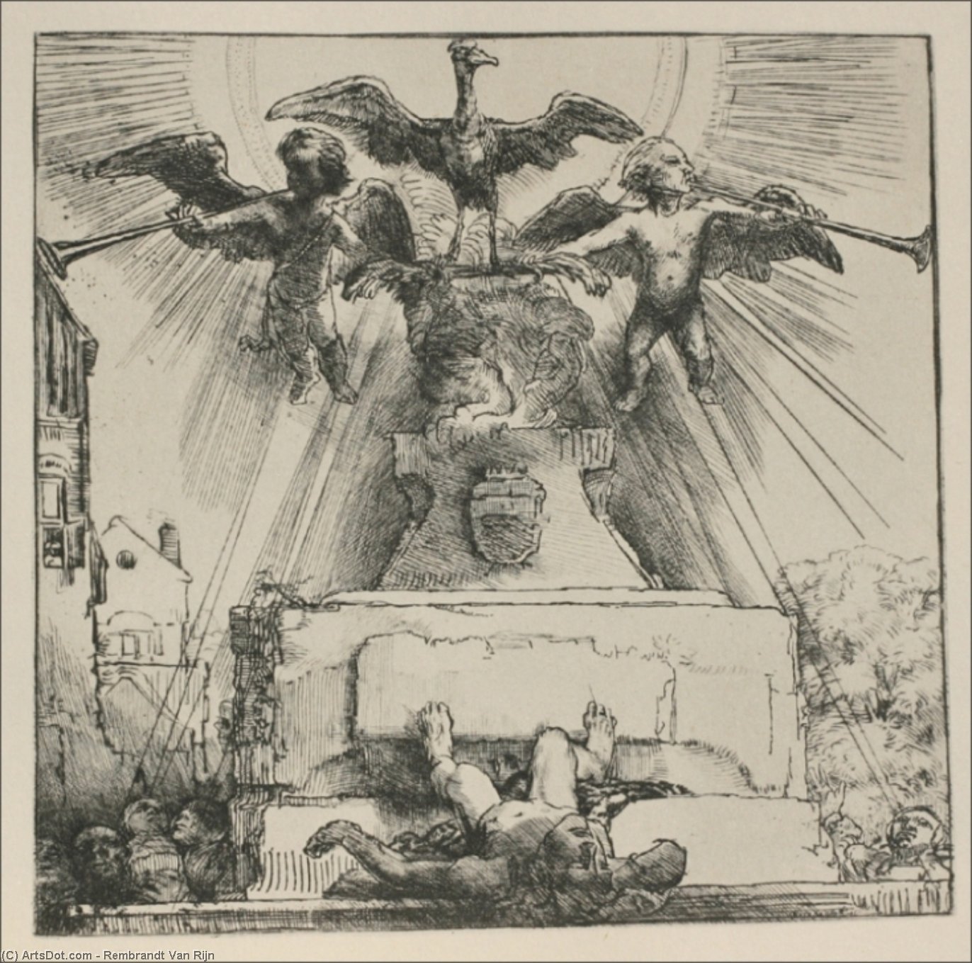 An Allegorical Piece — Rembrandt Van Rijn