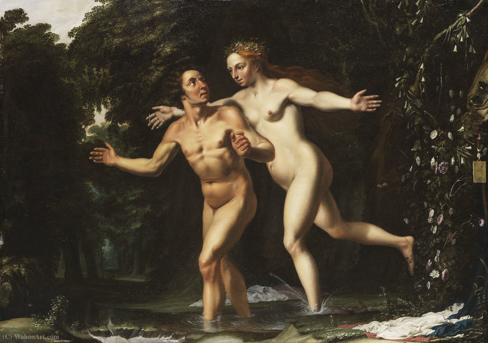 Hermaphroditus And Salmacis — Louis Finson