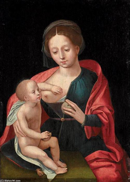 Virgin And Child — Master Of Female Half Lengths