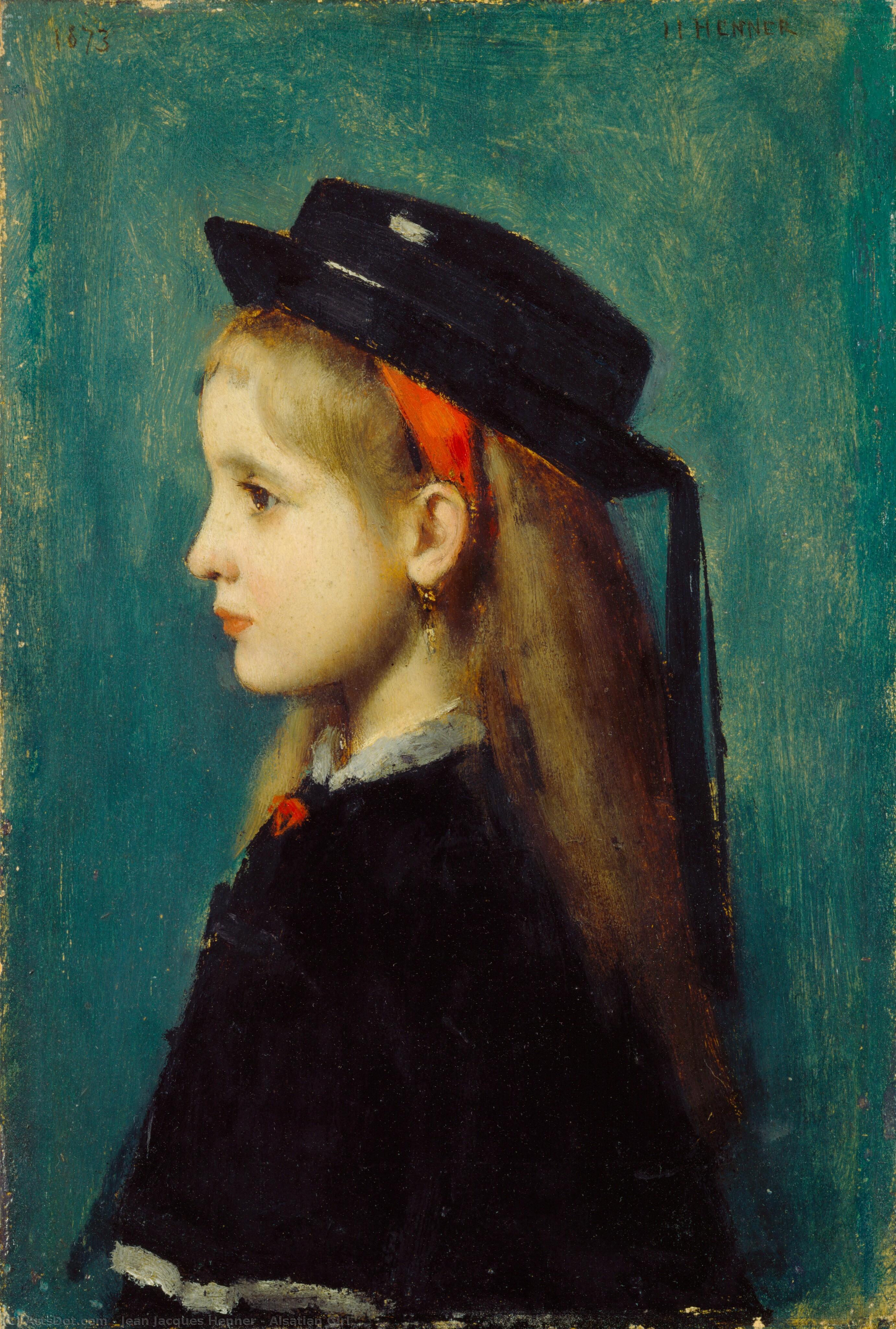 Alsatian Girl — Жан-жак Геннер