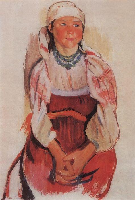 Moloduha (maria Zhegulina) — Zinaida Serebriakova