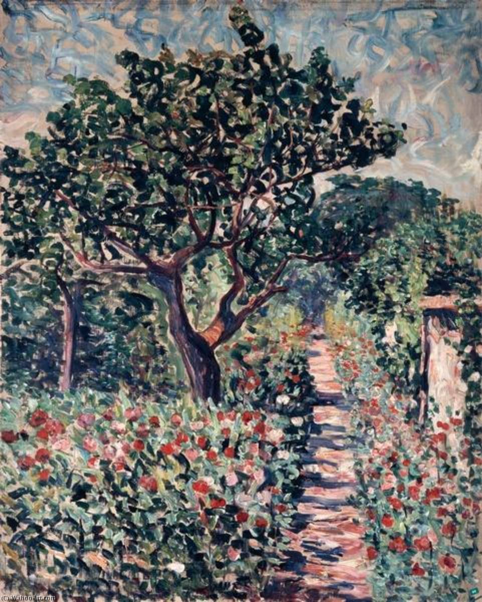 Jardin À Bonnières — Georgette Agutte