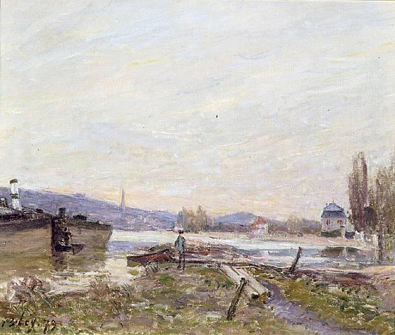 Banks Of The Seine 1 — Alfred Sisley