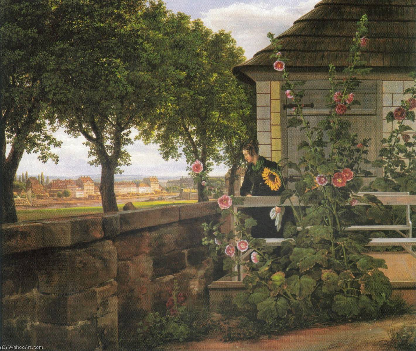 Norwegian Julie Vogel I Hagen — Johan Christian Claussen Dahl