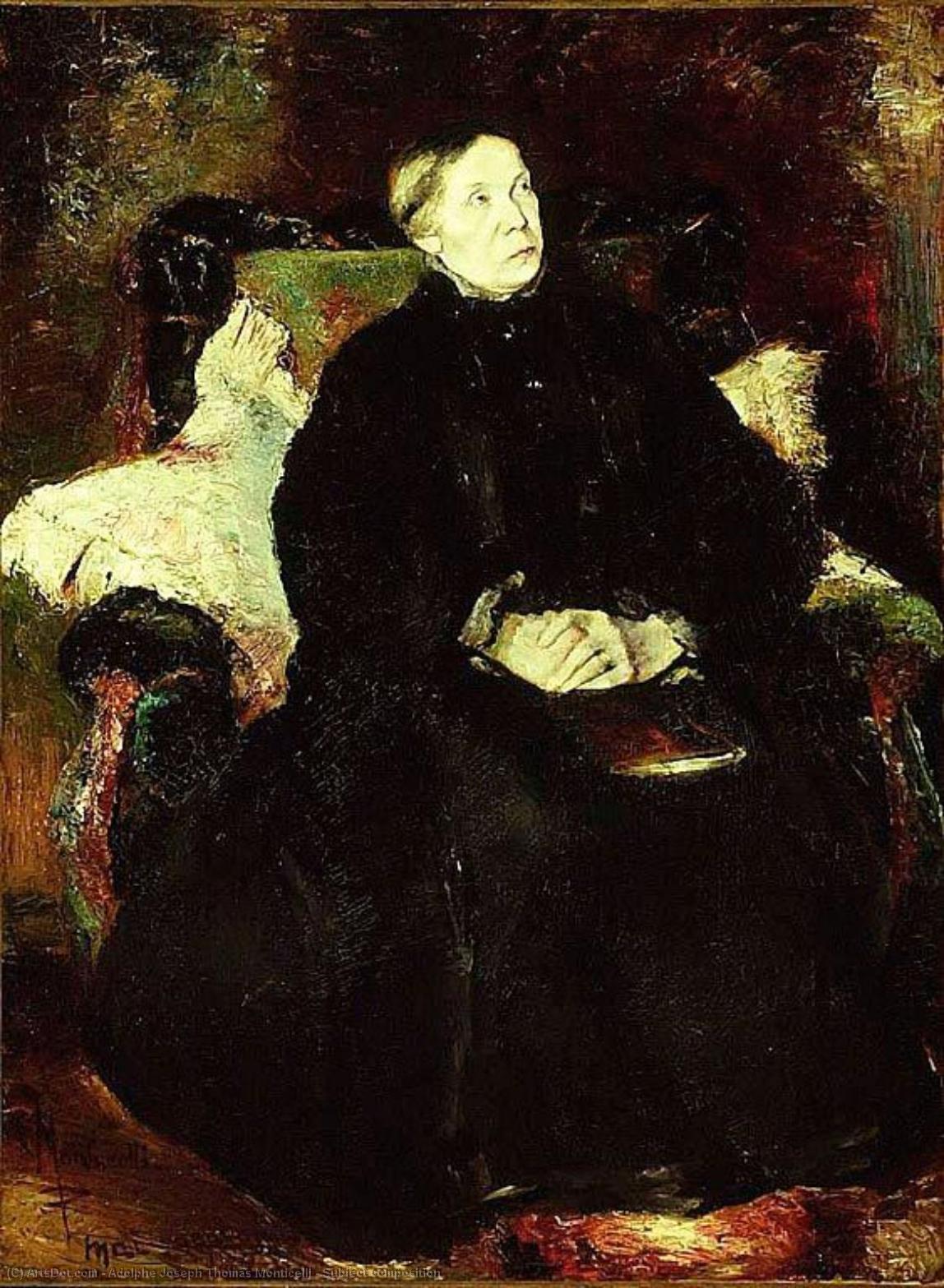 Subject Composition — Adolphe Joseph Thomas Monticelli