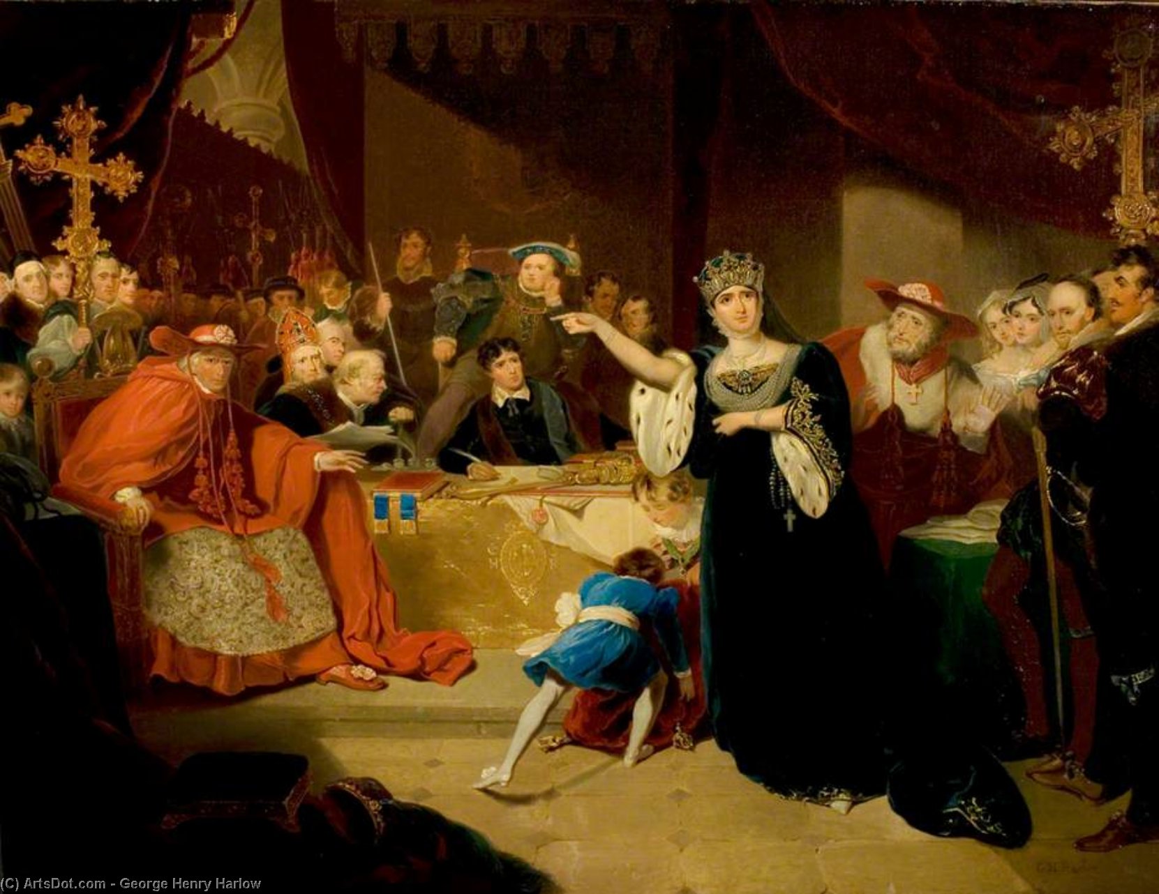 'henry Viii', Act Ii, Scene 5, The Trial Of Queen Katherine — Џорџ Хенри Харлоу