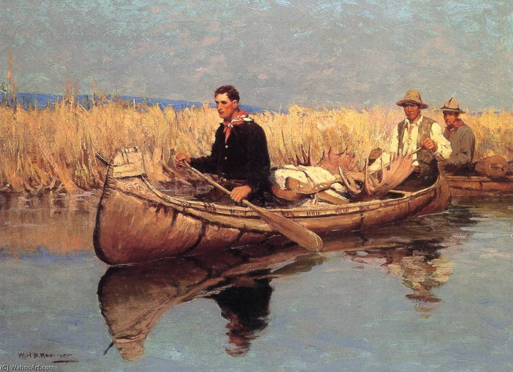 The Hunters — William Henry Dethlef Koerner