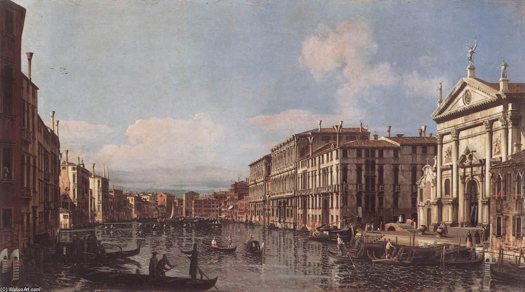 View Of The Grand Canal At San Stae — Bernardo Bellotto