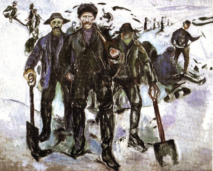 The Snow Shovelers — ムンク